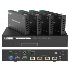 Distributeur HDBaseT 4K@60Hz 4:4:4 - SP141TH2-4K V2 