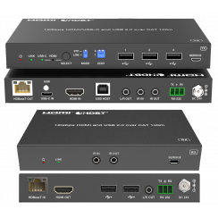 Extendeur HDBaseT USB-C/HDMI 4K@60Hz 4:4:4 – TP100U-H2